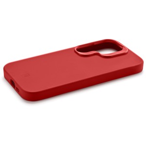 Case for Galaxy S24 Ultra in red silicone | Cellularline