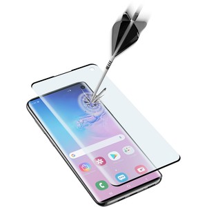 Impact Glass Curved Galaxy S10 Protezione display Smartphone | Cellularline