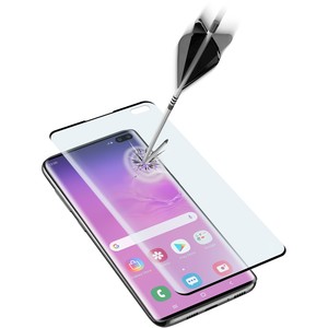 Impact Glass Curved Galaxy S10+ Protezione display Smartphone | Cellularline