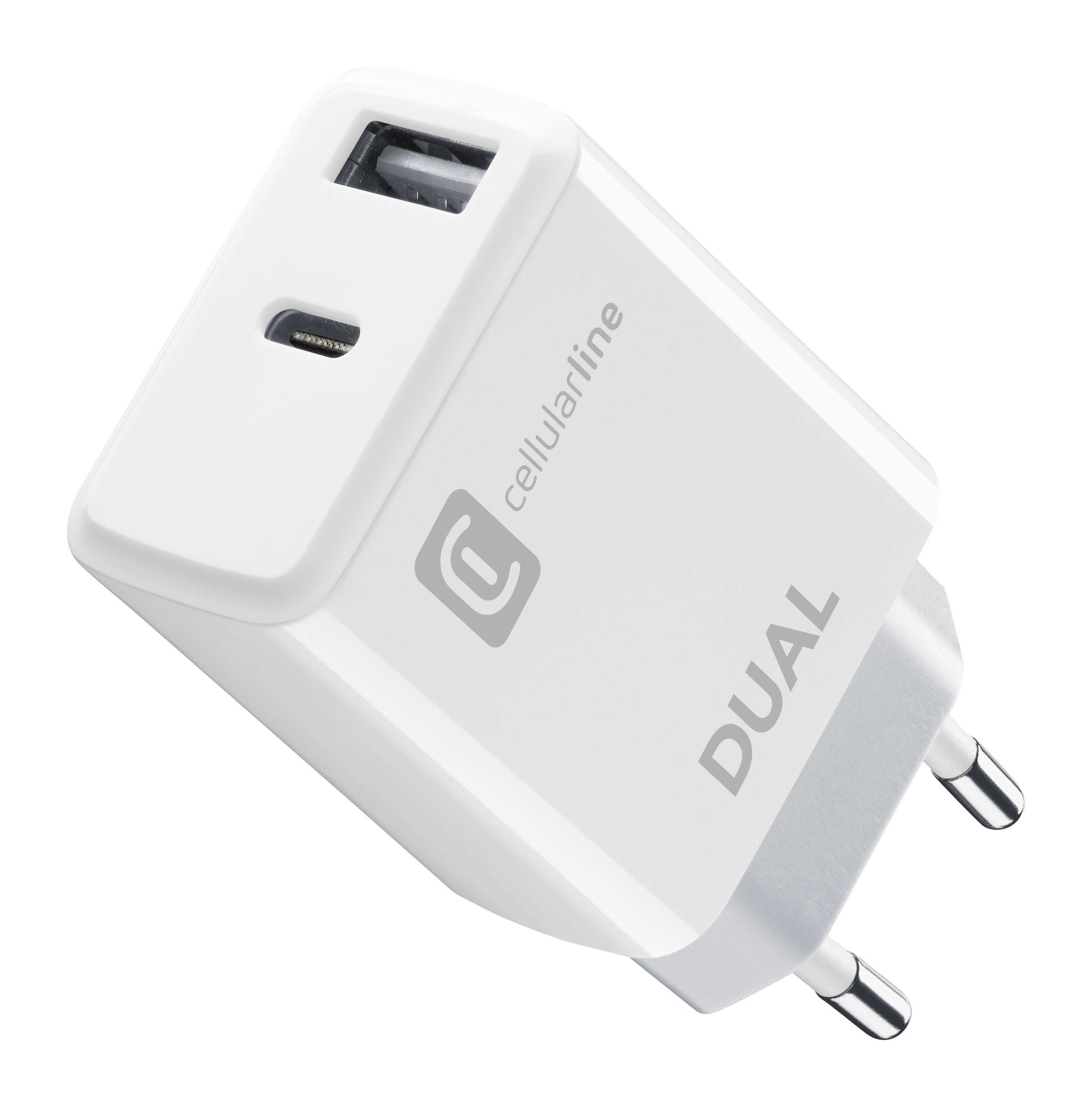 Dual Charger - iPhone 8 or later, Mains Battery Chargers, Charge and  utility