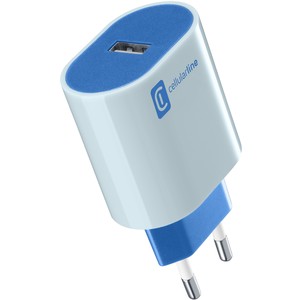 USB CHARGER 12W BLUE