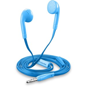 CONICAL EARPHONES 3,5 MM BLUE
