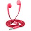 CONICAL EARPHONES BUTTERFLY 3.5 RED