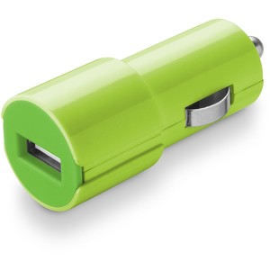 USB CAR CHARGER 2A GREEN