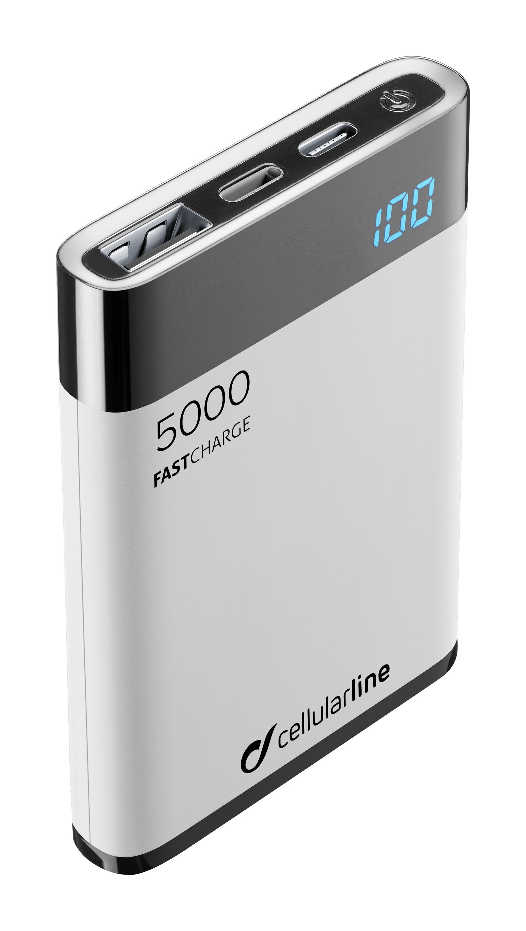 vrouw Systematisch Vervolg Power Bank MANTA 5000 - iPhone | Portable Battery Chargers | Charge and  utility | CellularLine Site DE