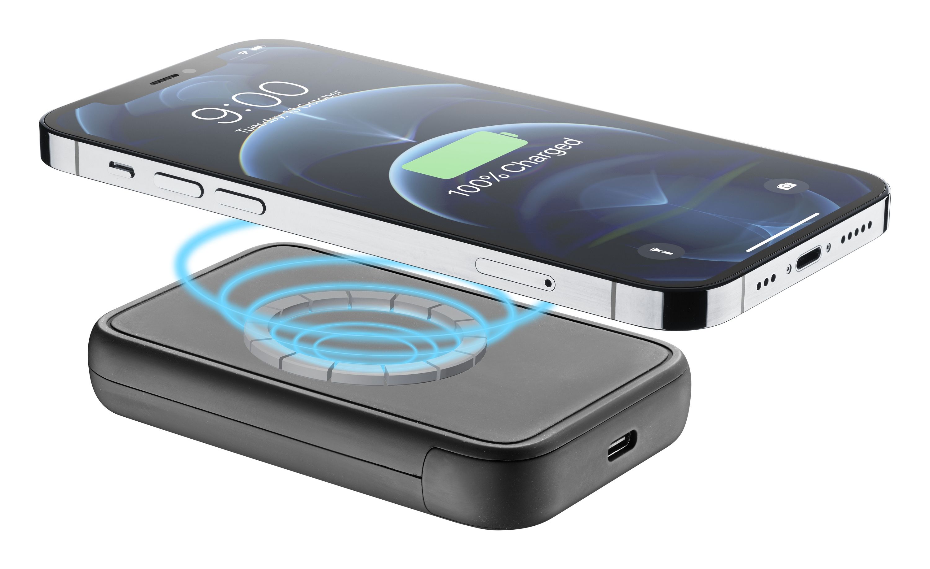 Podoru Powerbank for Mag-Safe, 5000 mAh Power Bank Wireless Fast Charging Magnetic Power Bank with Type-C/Lighting Portable Charger for iPhone 17/16/15/14/13/12 All Series-Black Podoru Powerbank for Mag-Safe, 5000 mAh Power Bank Wireless Fast Charging Magnetic Power Bank with Type-C/Lighting Portable Charger for iPhone 17/16/15/14/13/12 All Series-Black