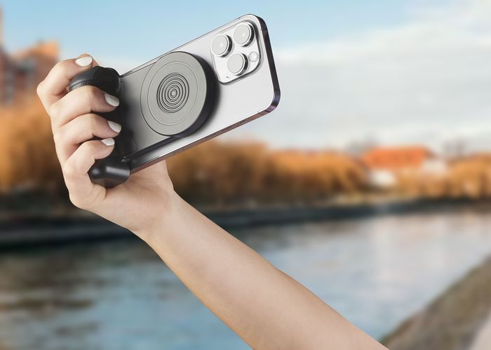 Soporte Bluetooth para selfies PICS MAG Nero - Cellularline