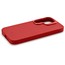 Case for Galaxy S24 Ultra in red silicone | Cellularline