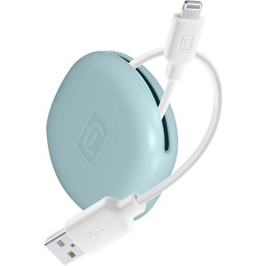 LIGHTNING CABLE 100CM WITH POUCH BLUE
