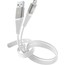 USB-A TO LIGHTNING CABLE 120CM WHITE