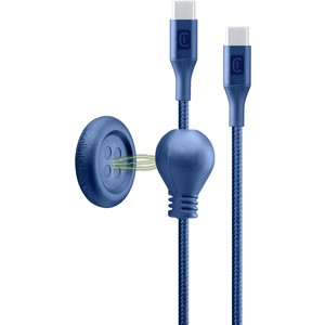 USB CABLE USB-C TO USB-C 1.5M BLUE