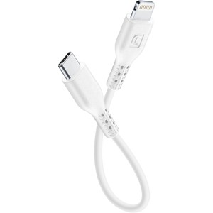 USB CABLE 15CM USB-C TO APPLE WHITE