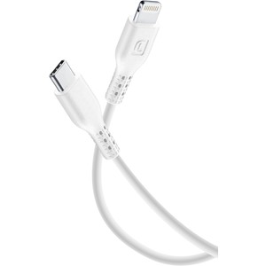 USB CABLE 1M USB-C TO APPLE WHITE