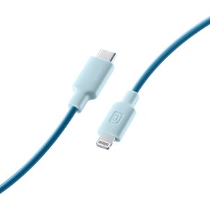 USB-C TO LIGHTNING CABLE 100CM BLUE