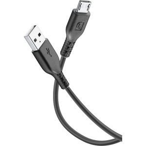 USB DATA CABLE MICROUSB 2M BLACK