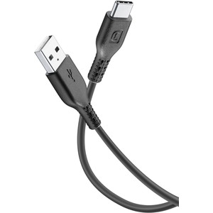 CABLE USB-A TO USB-C 120CM NEGRO