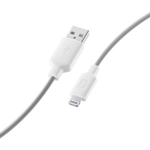 USB DATA CABLE MFI IPH5 WHITE