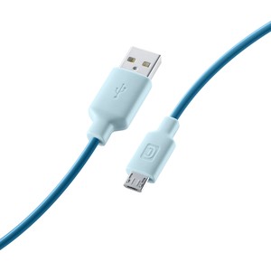 USB DATA CABLE MICROUSB BLUE