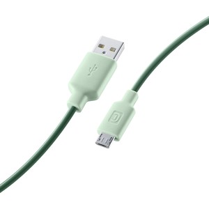USB DATA CABLE MICROUSB GREEN