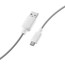USB DATA CABLE MICROUSB WHITE