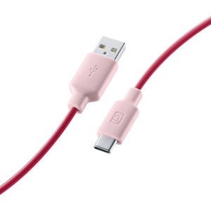 USB DATA CABLE TYPE-C PINK