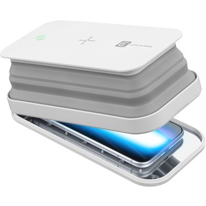Hi-Gens con ricarica wireless, sterilizzatore smartphone a luce UV-C, sterilizza il 99,9% dei batteri