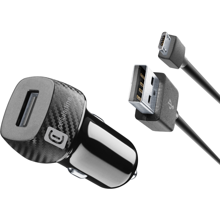 USB Car Charger Kit 10W - Micro USB - Samsung, Caricabatterie da auto, Ricarica e Utilità